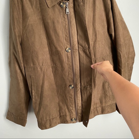 WESTBURY Vintage Brown Jacket with Pockets - Picture 3 of 12